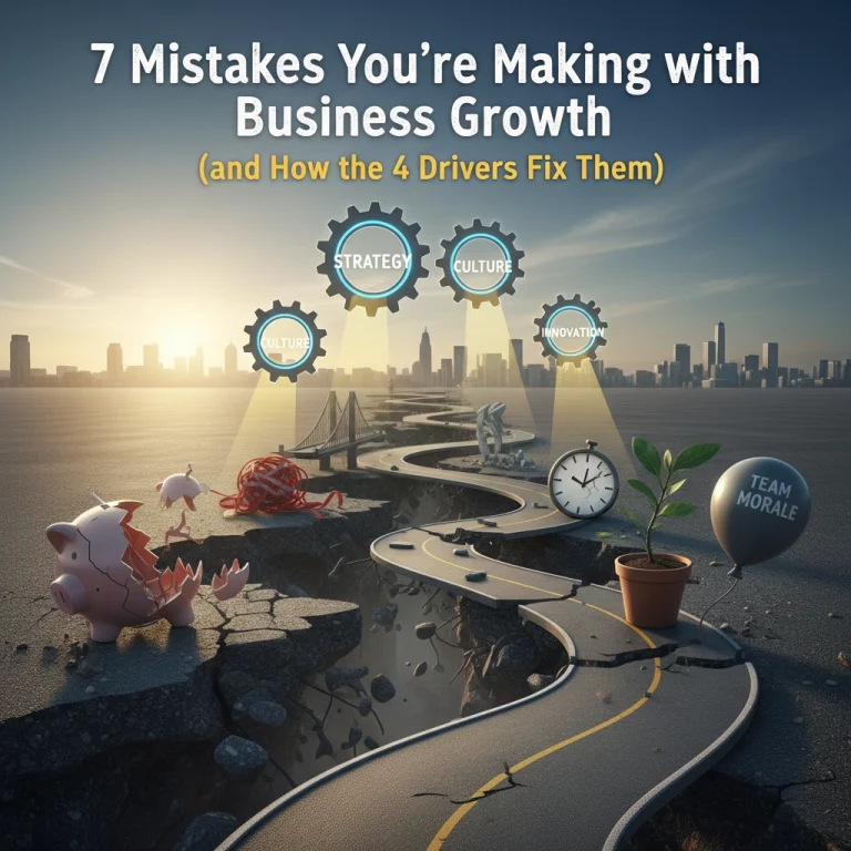 7 Mistakes You’re Making with Business Growth (and How the 4 Drivers Fix Them)